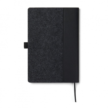 Logotrade promotional giveaway image of: VINGA Albon GRS recycled felt notebook