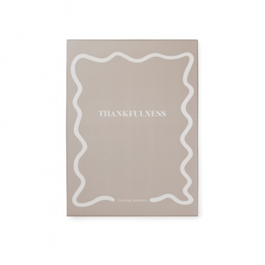 Logo trade advertising products image of: VINGA Thankfulness GRS recycled paper journal