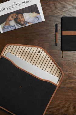 Logotrade corporate gift image of: VINGA Bosler GRS recycled canvas 16" laptop sleeve