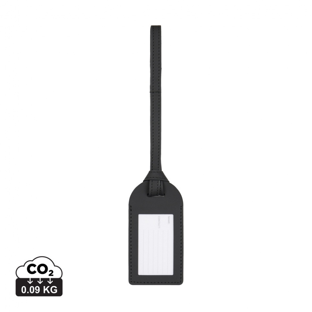 Logo trade promotional gifts picture of: VINGA Baltimore RCS recycled polyester luggage tag