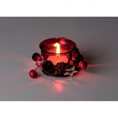 Logo trade promotional items picture of: Christmas candle holder