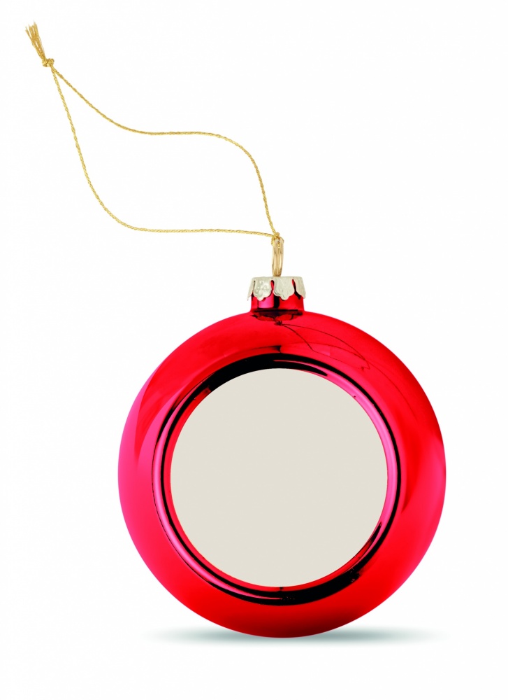 Logotrade promotional merchandise picture of: Christmas ball for sublimation