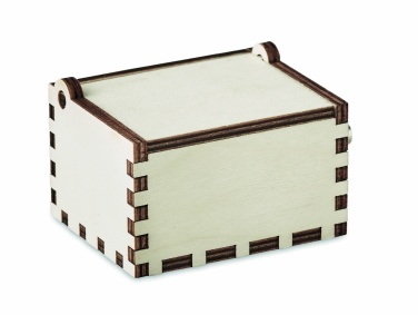 Logotrade promotional giveaway image of: Wooden Christmas music box