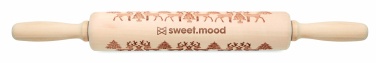 Logotrade promotional merchandise image of: Christmas pastry wooden rolling