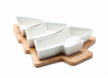 Logo trade promotional item photo of: Christmas tree serving tray