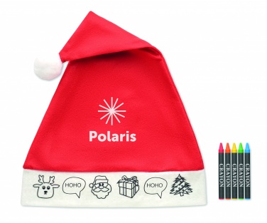 Logo trade corporate gifts picture of: Kids Santa hat