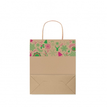 Logo trade promotional giveaways image of: Gift paper bag small