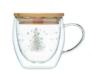 Logotrade advertising products photo of: Double wall borosilicate mug