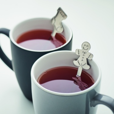 Logotrade promotional item picture of: Set of 4 Christmas tea spoon