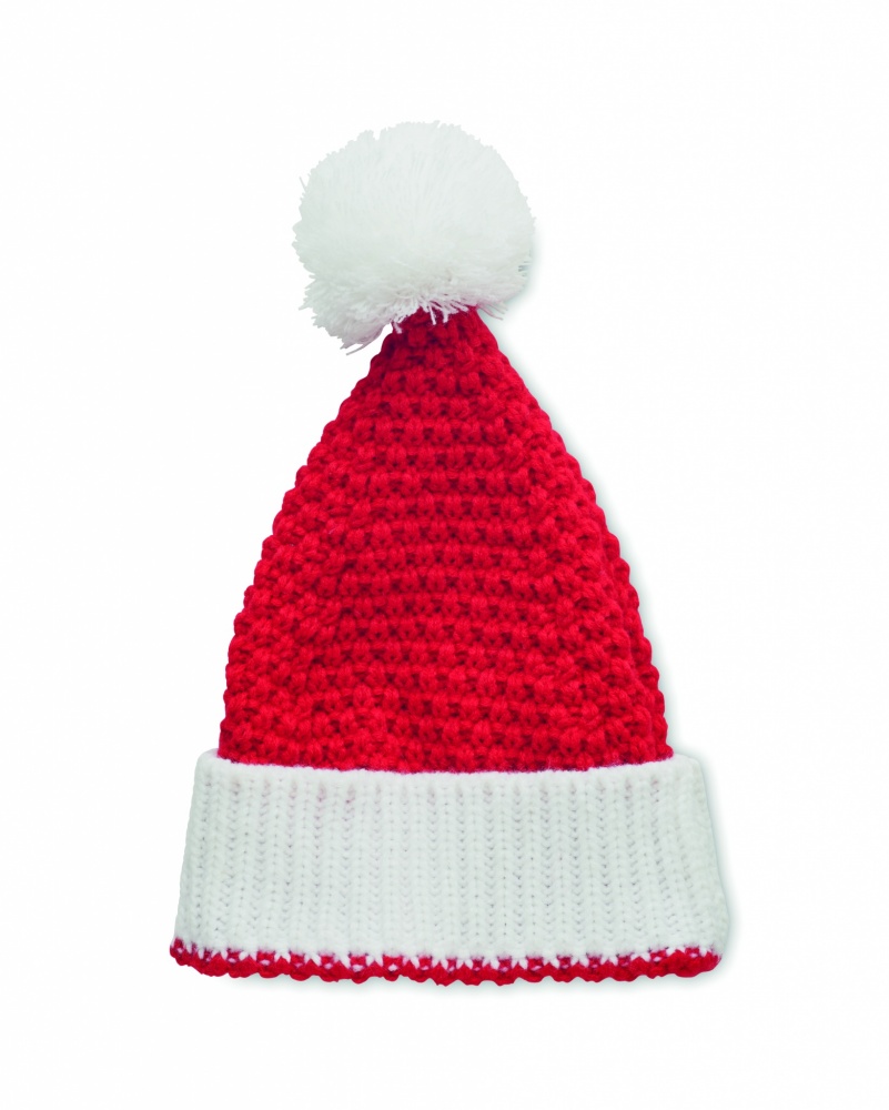 Logo trade promotional items picture of: Christmas knitted beanie