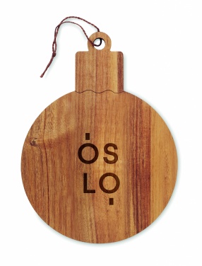 Logotrade promotional giveaway image of: Acacia wood serving board