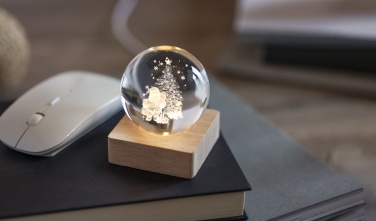 Logotrade promotional products photo of: Christmas LED crystal ball