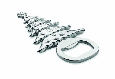Logo trade corporate gifts image of: Bottle opener Christmas motif