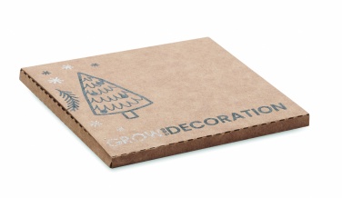 Logotrade promotional merchandise photo of: Wooden bauble shape hanger