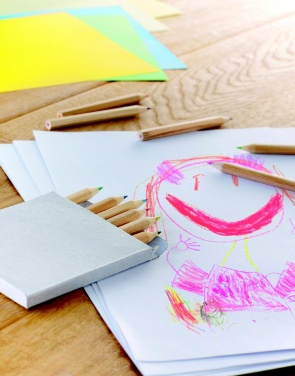 Logotrade promotional products photo of: 12 coloured pencils set