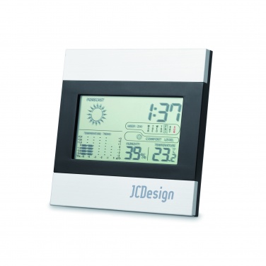 Logotrade promotional item picture of: Weather station and clock