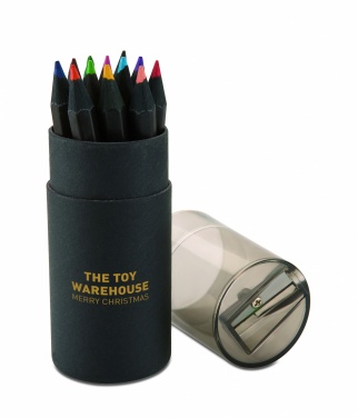 Logotrade promotional items photo of: Black colouring pencils