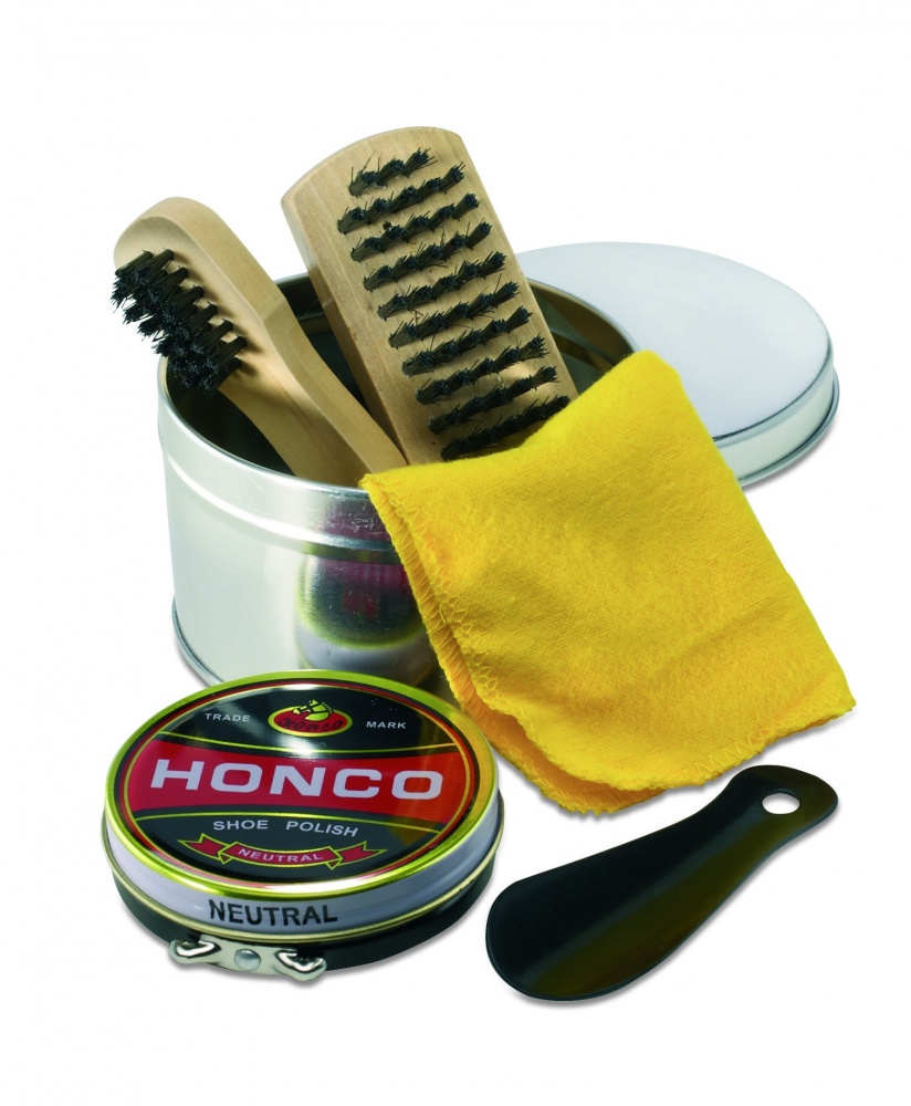 Logo trade promotional products image of: Shoe polish kit