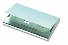Aluminium business card holder