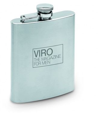 Logo trade business gift photo of: Slim hip flask 200ml