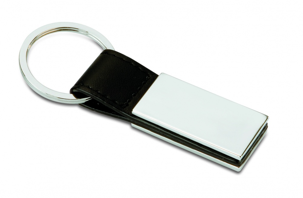 Logotrade corporate gift picture of: PU and metal key ring Kuopio
