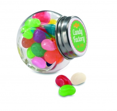 Logotrade advertising products photo of: Glass jar with jelly beans