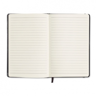Logo trade promotional products image of: A5 notebook 96 lined sheets