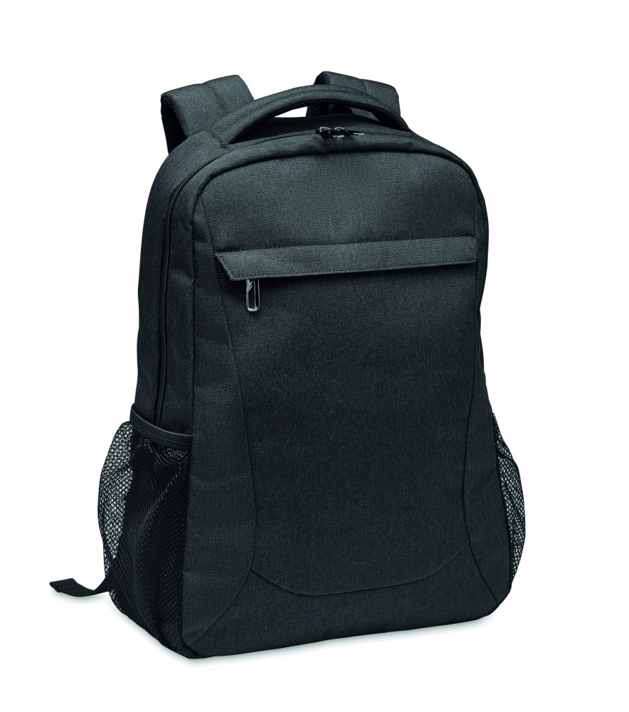 Logo trade promotional products image of: 600D RPET laptop backpack