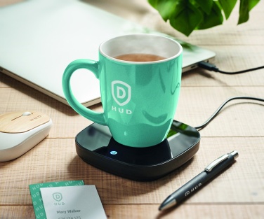 Logo trade promotional product photo of: Mug warmer in ABS