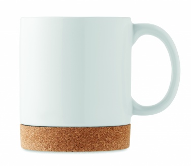 Logotrade promotional item picture of: Sublimation ceramic cork mug