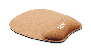 Logo trade promotional giveaways picture of: Ergonomic cork mouse mat