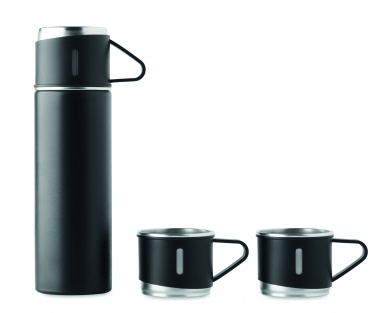Logo trade promotional items image of: Double wall bottle and cup set