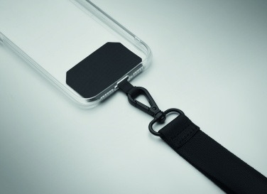 Logotrade promotional merchandise photo of: Polyester phone wrist strap
