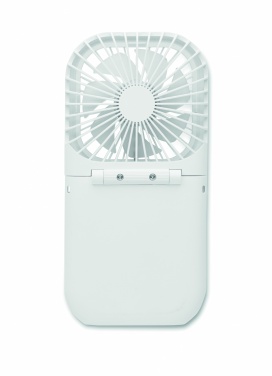 Logo trade business gift photo of: Portable foldable or desk fan