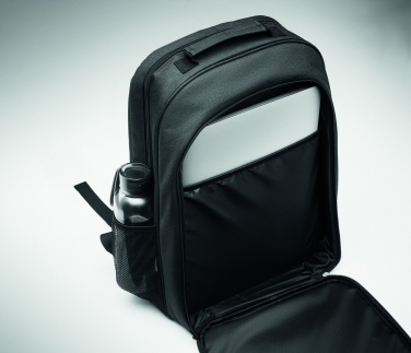 Logo trade advertising products picture of: 300D RPET Cooling backpack