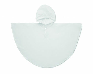 Logo trade advertising products picture of: PEVA kid rain coat with hood