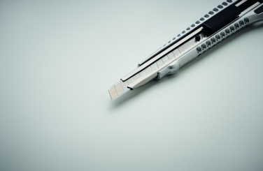Logo trade promotional merchandise image of: Aluminium retractable knife