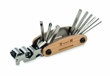 Logo trade corporate gifts picture of: Multi tool pocket in bamboo