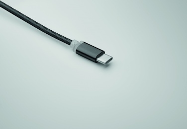 Logo trade promotional giveaways image of: 4 in 1 charging cable type C