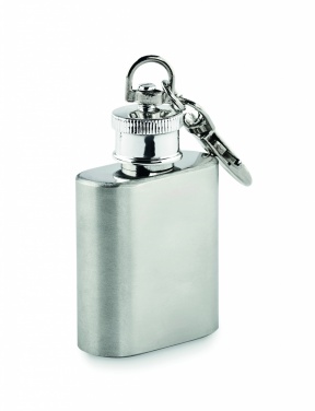 Logotrade promotional product picture of: Hipflask key ring Joensuu