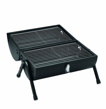 Logo trade corporate gifts image of: Portable barbecue with chimney