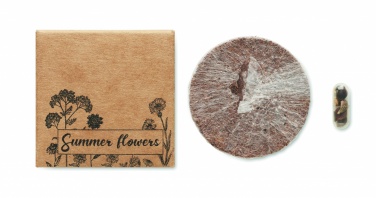 Logo trade promotional gift photo of: Mix flowerseeds disc