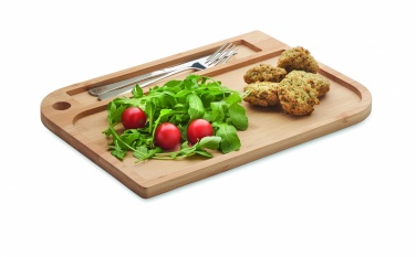 Logo trade promotional product photo of: Meal plate in bamboo