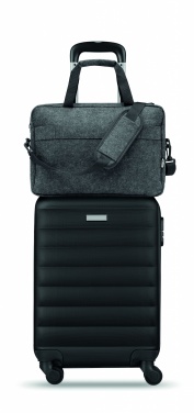 Logo trade promotional products image of: 15 inch RPET felt laptop bag