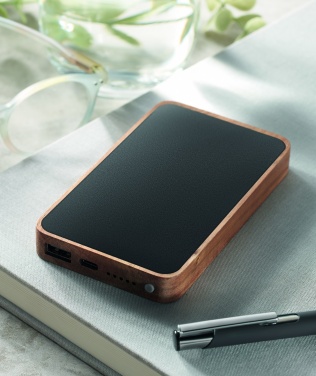 Logotrade advertising products photo of: Wireless 4000 mAh Power bank