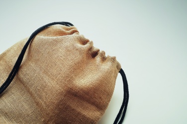 Logotrade promotional products photo of: Jute drawstring bag