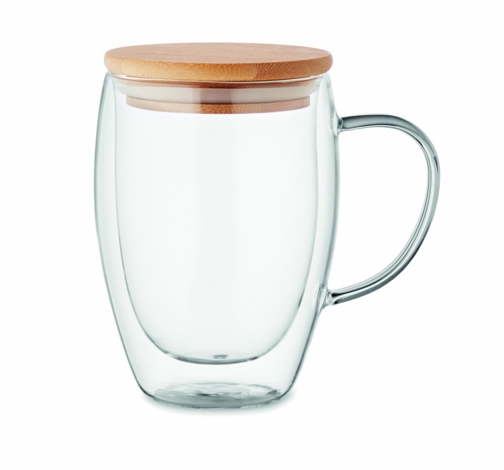 Logotrade promotional gift picture of: Double wall borosilicate mug