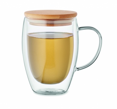 Logotrade promotional item image of: Double wall borosilicate mug