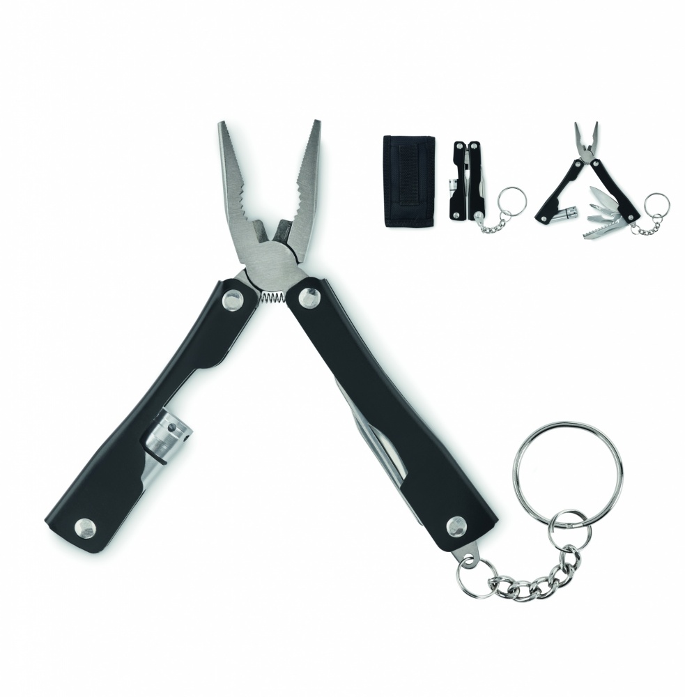 Logo trade promotional gift photo of: Foldable multi-tool knife