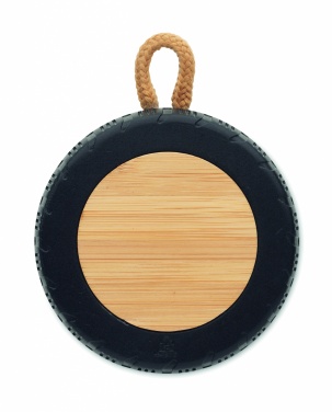 Logo trade business gift photo of: Wireless speaker tire shaped